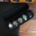 Watch Box Organizer For Men or Women，Watch Travel Case Portable Storage Watch Display Holder for Wristwatches and Smart Watches. 