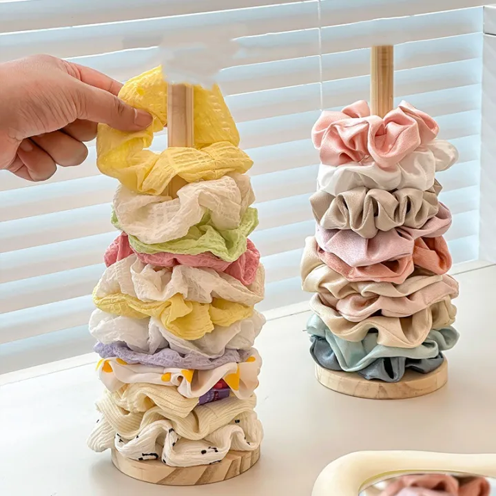 Wooden%20Hair%20Band%20Holder%20Children%20%20Band%20Hair%20Rope%20Bracelet%20Storage%20Rack%20Display%20Shelf%20for%20Watches%20Bracelets%20Scrunchies%20-%20Image%203