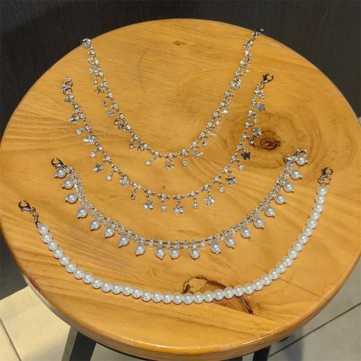 New%20Luxury%20Rhinestone%20Butterfly%20Bow%20Girl%20Shoe%20Charms%20Fashion%20Sneakers%20Pearl%20Heel%20Shoes%20Chain%20Shoes%20Decoration%20Accessorie%201Pcs%20-%20Image%206