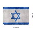 Israel Flag Anti-slip Doormat.