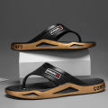 Summer Fashion Men's Slippers Outdoor Sports Flip Flops Hiking Travel Bathing Park Casual Wear, Comfortable Breathable Non-slip.