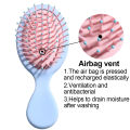 1-3pc Mini Air Cushion Hair Brush Portable Detangler Massager Anti Static Air Bag Hair Comb Wet Dry Hairbrush Salon Styling Tool. 