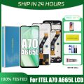 6.6" Black For ITEL A70 LCD itel A665L Display Touch Screen Digitizer Panel Assembly Replacement. 