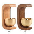 Magnetic Wood Doorbell Chime Hanging Wooden Wind Chimes Japanese Style Doorbells Decorative Loud Door Bell Home Decor. 