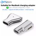 USB C to Magsafe2 PD Fast Charging Magnetic Connector Converter for MacBook Air/Pro 45W 60W 85W T Shape A1466 A1502 A1398 & More.
