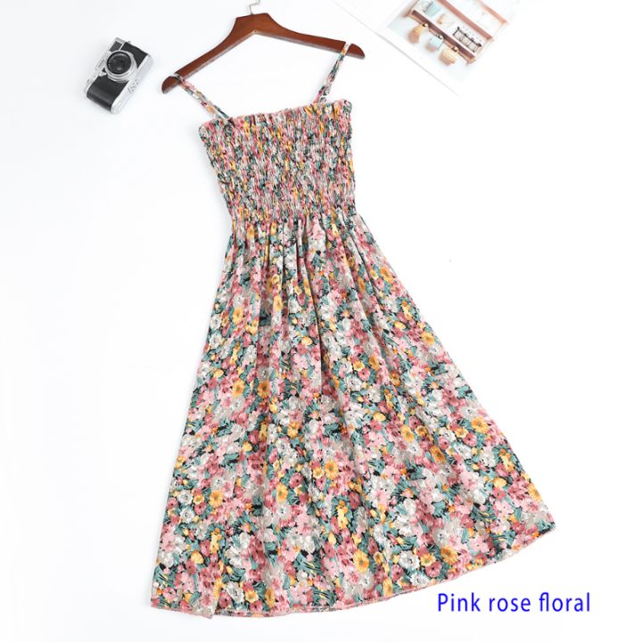 Summer%20Mini%20Dresses%20Fashion%20Female%20Elastic%20High%20Waist%20Casual%20Spaghetti%20Strap%20Sleeveless%20Dress%20Women%20Chiffon%20Dresses%20Vestidos%20-%20Image%205