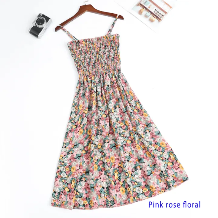Summer%20Mini%20Dresses%20Fashion%20Female%20Elastic%20High%20Waist%20Casual%20Spaghetti%20Strap%20Sleeveless%20Dress%20Women%20Chiffon%20Dresses%20Vestidos%20-%20Image%205