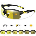 Night Vision Photochromic Sunglasses For Men and women Outdoor Sports Cycling Running Running Eyewear Classic Goggles. 