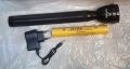 Geepas Rl-203 heavy duty premium quality rechargeable torch flashlight. 