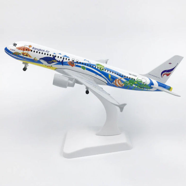 Bangkok Airways Koh Samui Livery Airbus A320 20cm high quality display model with stand