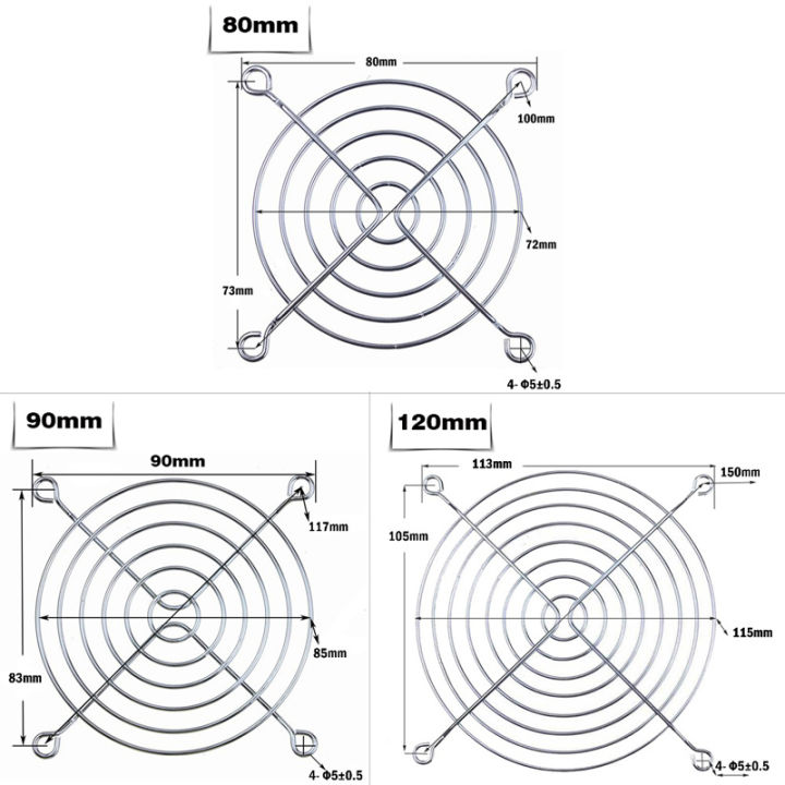 120mm%20x%20120mm%2090mm%20x%2090mm%2080mm%20x%2080mm%20Metal%20Fan%20Guard%20With%20Screw%20For%20Computer%20Case%20Fans%20-%20Image%204