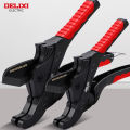 DELIXI ELECTRIC Pipe Cutter，Pipe Scissors SK5 Material Ratchet Cutter PVC/PU/PP/PE Hose Cutting Hand Tool，for Plumber，Homeowners. 