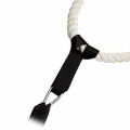 Battle Rope Anchor Strap Kit 2 Nylon Straps 1 Metal Carabiner Protect Crossfit for Rope Undulation Training Workout Fitness. 