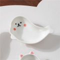 Japanese Style Ceramic tiny Plate Creativity Home Restaurant Soy Sauce Vinegar Mustard Seasoning Animal Ceramic Dish Kitchen. 