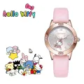 Sanrio Hello Kitty Watch Kuromi Cinnamoroll Kawaii Quartz Casual Fashion My Melody WristWatch Women Girl Children Birthday Gifts. 