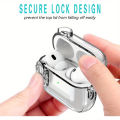 Case for AirPods Pro 2 Translucence Cases with Cleansing Sets Wireless Headset Covers Silicone Protective Sleeve with Hooks. 