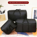 super large capacity travel duffel bag foldable luggage travel bag Waterproof Polyester Organizer Cloth Quilt Storage Bag. 