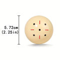 Billiards training cue ball, diameter 57.2mm single-sided polka dot billiards beginners, billiards practice ball. 