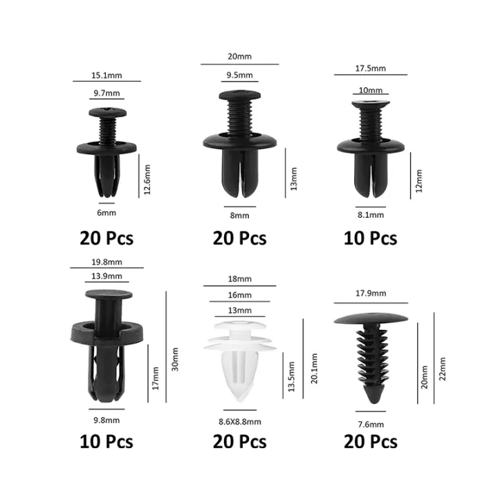 100pcs%20Car%20Mixed%20Plastic%20Clips%20Auto%20Fixing%20Door%20Closer%20Pin%20Removing%20Retainer%20Rivet%20Screws%20Disassembly%20Tools%20Car%20Repair%20Parts%20-%20Image%202