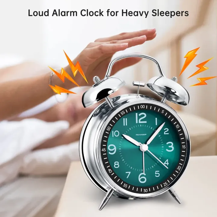 MKYOKO%20Loud%20Alarm%20Clock%20with%20Backlight%20Battery%20Operated%20Classic%20Retro%20Metal%20Twin%20Bell%20Travel%20Small%20Alarm%20Clocks%20for%20Kids%20Adults%20and%20Heavy%20Sleepers,%20Super%20Loud%20Alarm%20Clock%20for%20Heavy%20Sleepers,4%20inches%20Twin%20Bell%20Alarm%20Clock%20with%20Backlight,Battery%20Operated,Si%20-%20Image%202