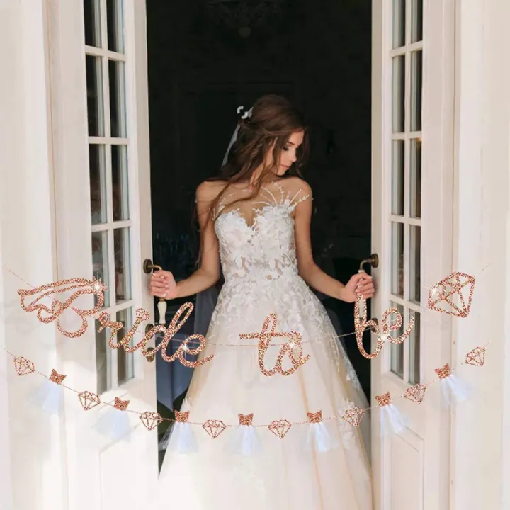 1set%20Rose%20Gold%20Glitter%20Bride%20to%20Be%20Banner%20Engagement%20Wedding%20Bridal%20Shower%20Bunting%20Garland%20Decor%20Bachelorette%20Hen%20Party%20Supplies%20-%20Image%205