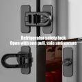 Fridge Child Lock Freezer Locks for Refrigerator Doors Oven Child Safety Lock Oven Baby Proofing Refrigerator Door Safety Locks.