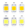 20W 30W 50W COB LED Light Matrix With Lens Reflector 110V 220V Smart IC High Power Diode Array Chip Lamp DIY Floodlight. 