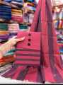 Winter Multani Khaadi Khaddar 3 Pc Suit For Women - Acrylic Winter Khaddar Shirt Trouser With Border Dupatta. 