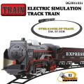 Classic Electric B0/O 3 Carts Toy Train Track Railway Set Locmotive Slot Toy Train Ideal Christmas Gift For Kids Parab Ninos. 