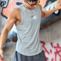 Summer Men's Gym Tank Top Fitness Training Clothing Quick-drying Loose Bodybuilding Sleeveless Shirt Men Fashion Basketball Vest. 