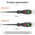 Multi-functional Electrician Screwdriver Pencil AC Non-contact Induction Test Pen Voltage Tester Voltage Detecto. 