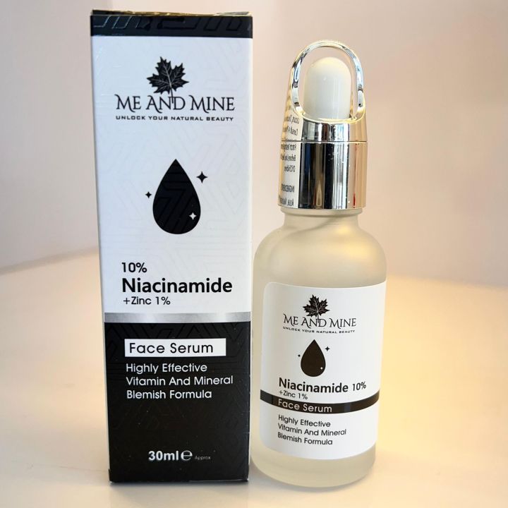 Me And Mine Niacinamide10%+Zinc1% Face Serum