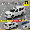 CCA MSZ 1:64TOYOTA LAND CRUISER Exquisite hanging model classic car static car model alloy die-casting car model collection toy. 