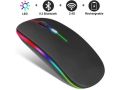 Rechargeable Wireless RGB Waterproof Optical Mouse, For Pc and Laptop Gamer Dual Model 2.4GHz Mouse. 