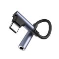 L Shape USB C To 3.5mm Jack Earphone Adapter Type C To 3.5mm Audio Cable Converter For iPhone 17 16 Pro Max 15 Samsung Huawei.