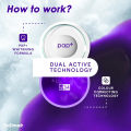 Purple Teeth Strips Brighten Tooth Remove Plaque Stain Cleaning Oral Hygiene Reduce Sensitivity Bleaching Dental Tools.
