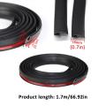 Car Seal Strips Seal Protector Sticker Window Edge Windshield Roof Sealing Strip Noise Insulation Accessories.