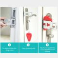 Security Portable Door Lock Latch No Drill Manual Hotel Room Devices For Add Security Holes Removable For Travel Safety. 