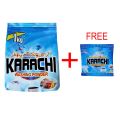 KARACHI WASHING DETERGENT POWDER 1 KG WITH FREE 40 GMS. 