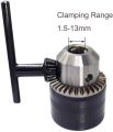 1.5-13mm Quick Change Drill Chuck Adapter with SDS Plus Shank for Hammer Converter Conversion Tool. 