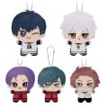 10cm Anime Volleyball Boy Blue Lock Kawaii Bag Pendant Keychain Isagi Mikage Reo Rin Itoshi Sae Plush Toy Kids . 