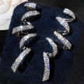 Fashion Star Studs Earrings Luxury Long Tassel Dangle  Statement Accessories for Women Jewelry Wedding Party . 