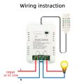 Work with Tuya 16A 3000W WiFi Thermostat Switch, Temp Humidity & Energy Monitoring Smart Home Device, Wuden. 