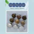 Jeans button adjustable waist pants metal buttons DIY without sewing ready to ship in Thailand. 