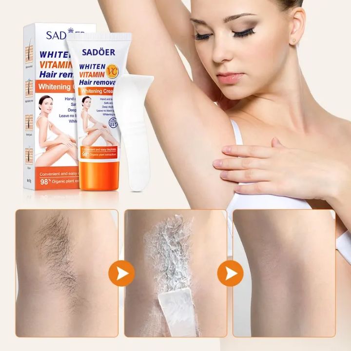 SADOER Hair Removal Painless Removal Whitening Moisturizing cream-60gm