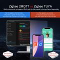 Zigbee Soil Moisture Sensor Fertility Humidity Temperature Tester Garden Automation Irrigation Detector Meter For 2MQTT Tuya. 