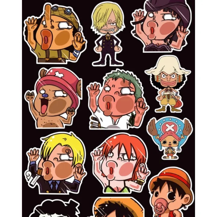 OnePiece%2028%20sheets%20Japan%20anime%20cartoon%20big%20size%20anime%2010-12cm%20one%20piece%20reusable%20sticker%20-%20Image%207