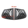 Rear Side Window Scoop Visor Cover Louvers Covers Accessories For BMW 1 Series E87 2005-2011 Window Louver Side Vent Trim. 