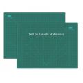 A2 size 18inch x 24inch Paper Cutting Mat Self Healing Printed Grid Design NonSlip Framing Surface Size A2. 