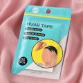 36pcs/set Hijab Tape Muslim Women Hijab Accessory Non-slip Undercap Scarf Double Sided Invisible Adhesive Tape Easy to Use.